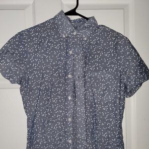 J. Crew Slim Men's Floral Short-sleeve Button-u